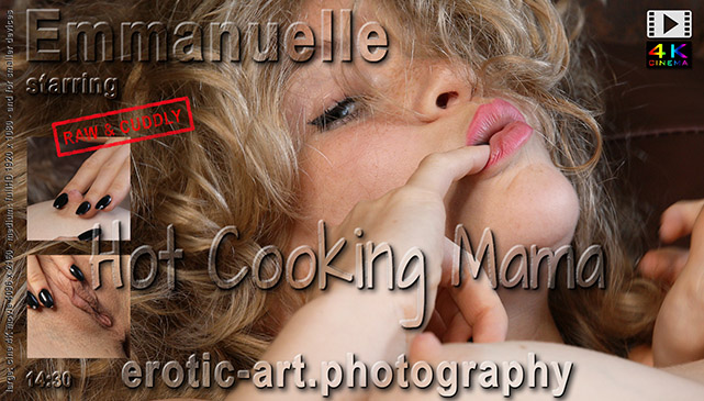 Hot Cooking Mama. Actor: Emmanuelle De O. Artist: Jay Gee. Production: Erotic Art Photography, EAP.