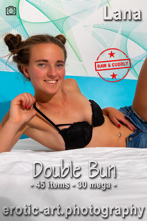 Double Bun. Hired: Lana B. Artist: Jay Gee. Production: Erotic Art Photography EAP.