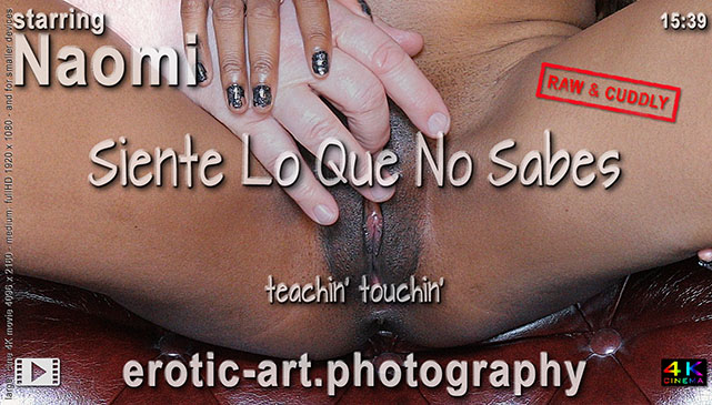 Siente Lo Que No Sabes - teachin' touchin'. Actor: Naomi. Artist: Jay Gee. Production: Erotic Art Photography EAP.