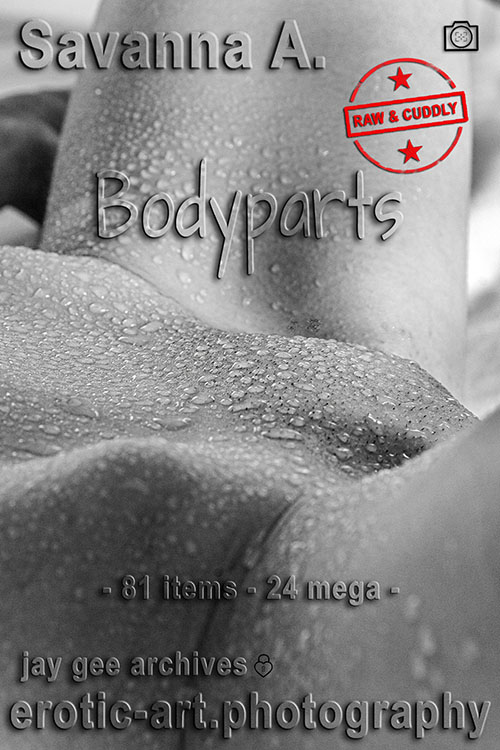 BodyParts. Actor: Savanna A. Artist: Jay Gee. Production: Erotic Art Photography EAP.