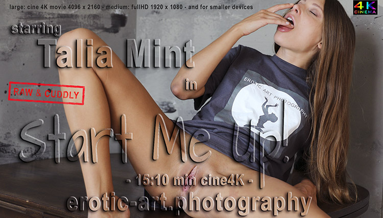 Start Me Up! Actor: Talia Mint. Artist: Jay Gee. Production: Erotic Art Photography, EAP.