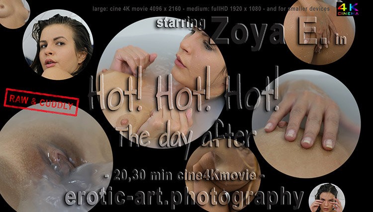 Zoya E. aka Zelda B. - Hot! Hot! Hot! - Wet on Erotic Art Photography